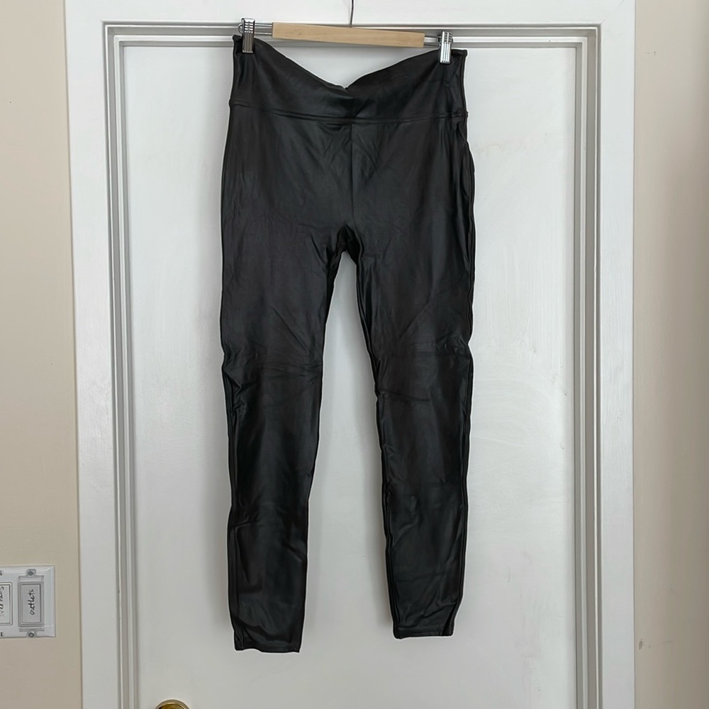 Spanx faux leather leggings